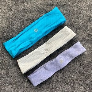 Lululemon headbands (set of 3)